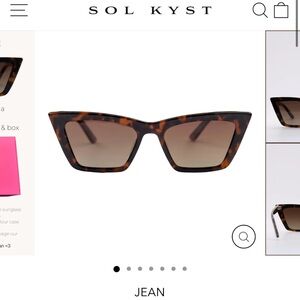 Sol Kyst Jean Sunglasses